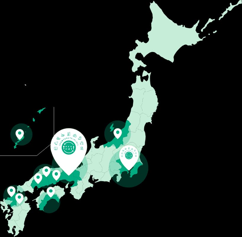 店舗展開地図